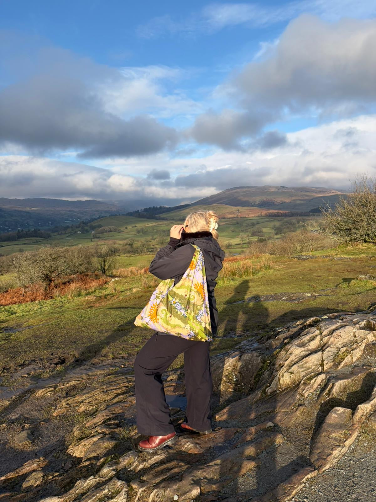 Handmade Hanky Tote Bag