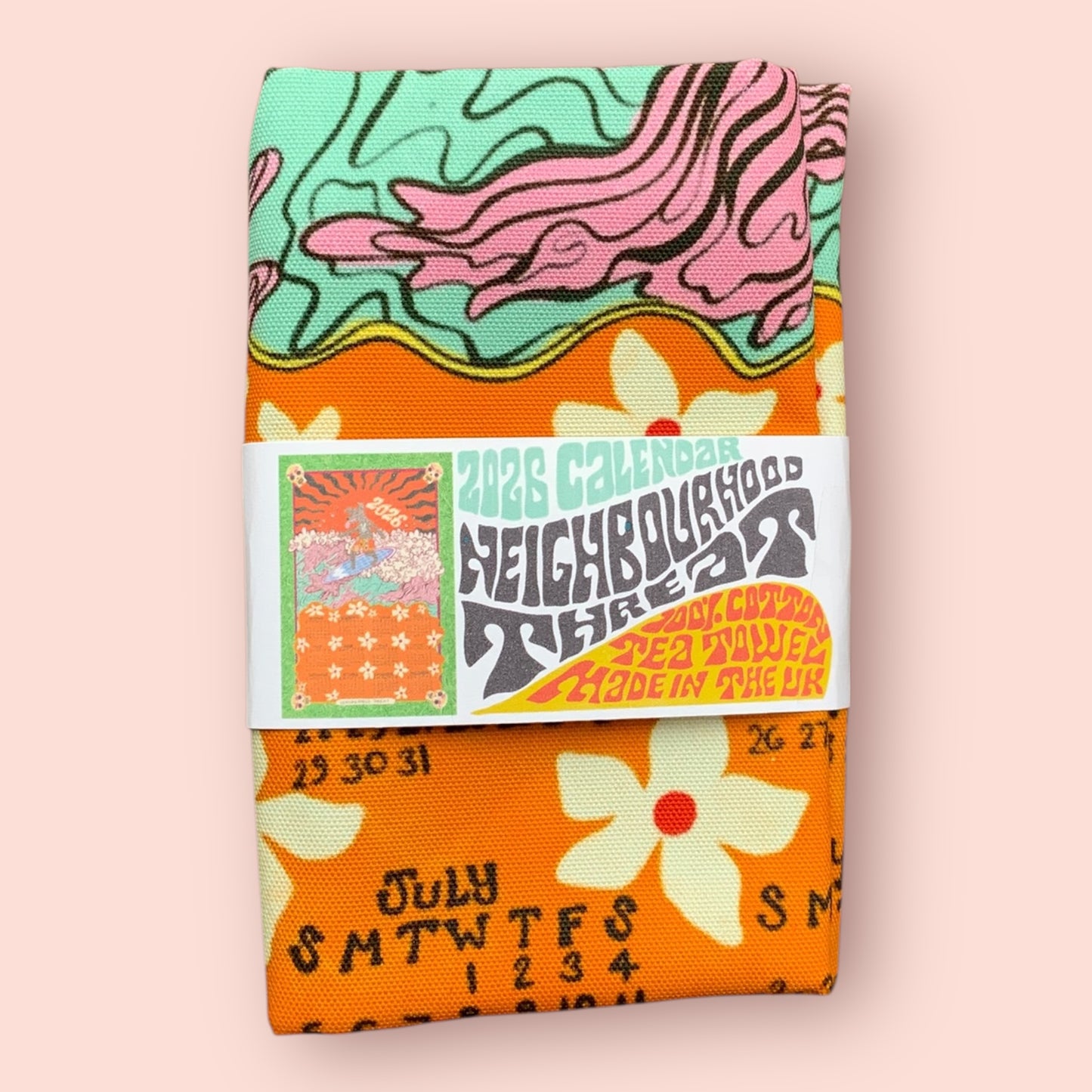 2026 Calendar Tea Towel
