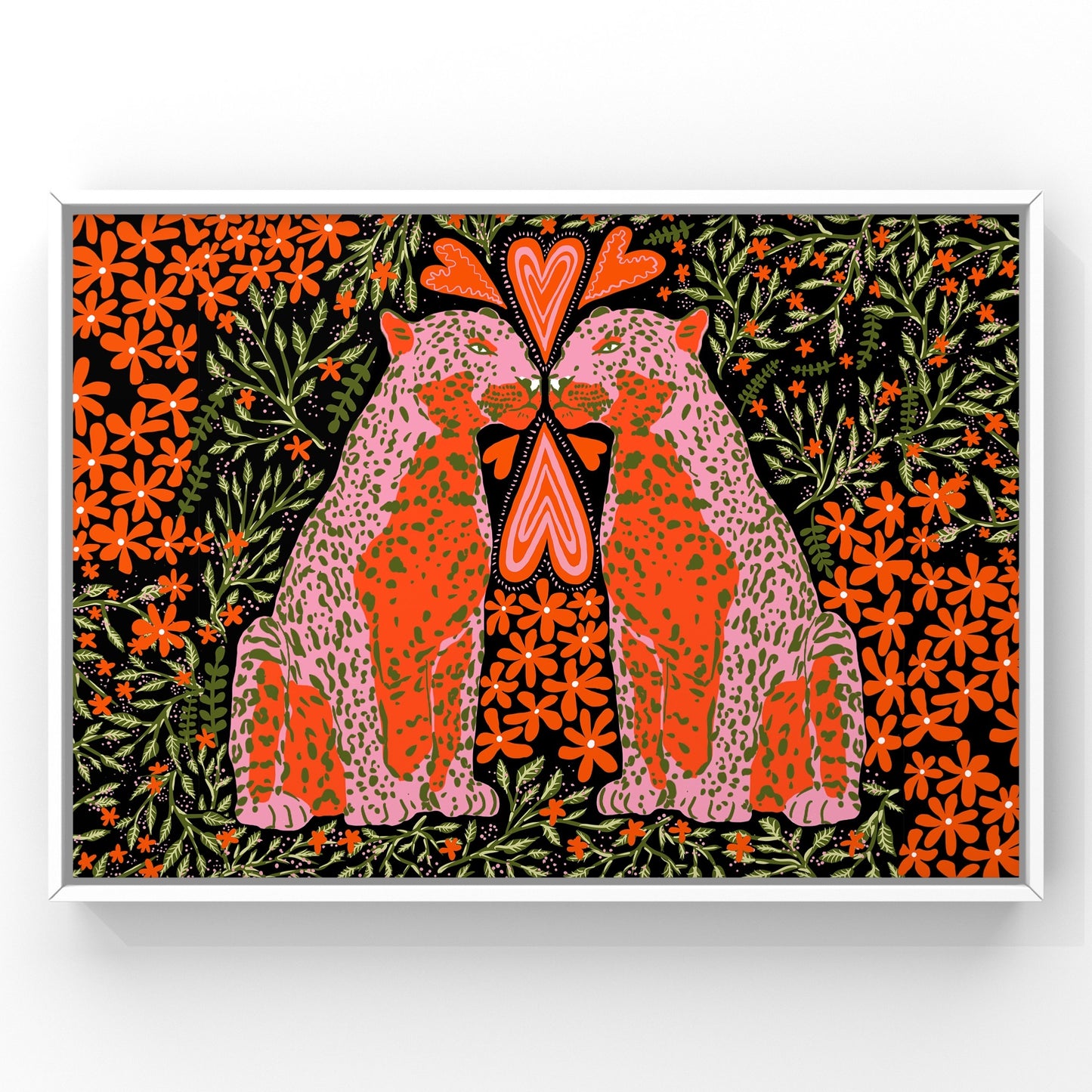 Love Leopards Print