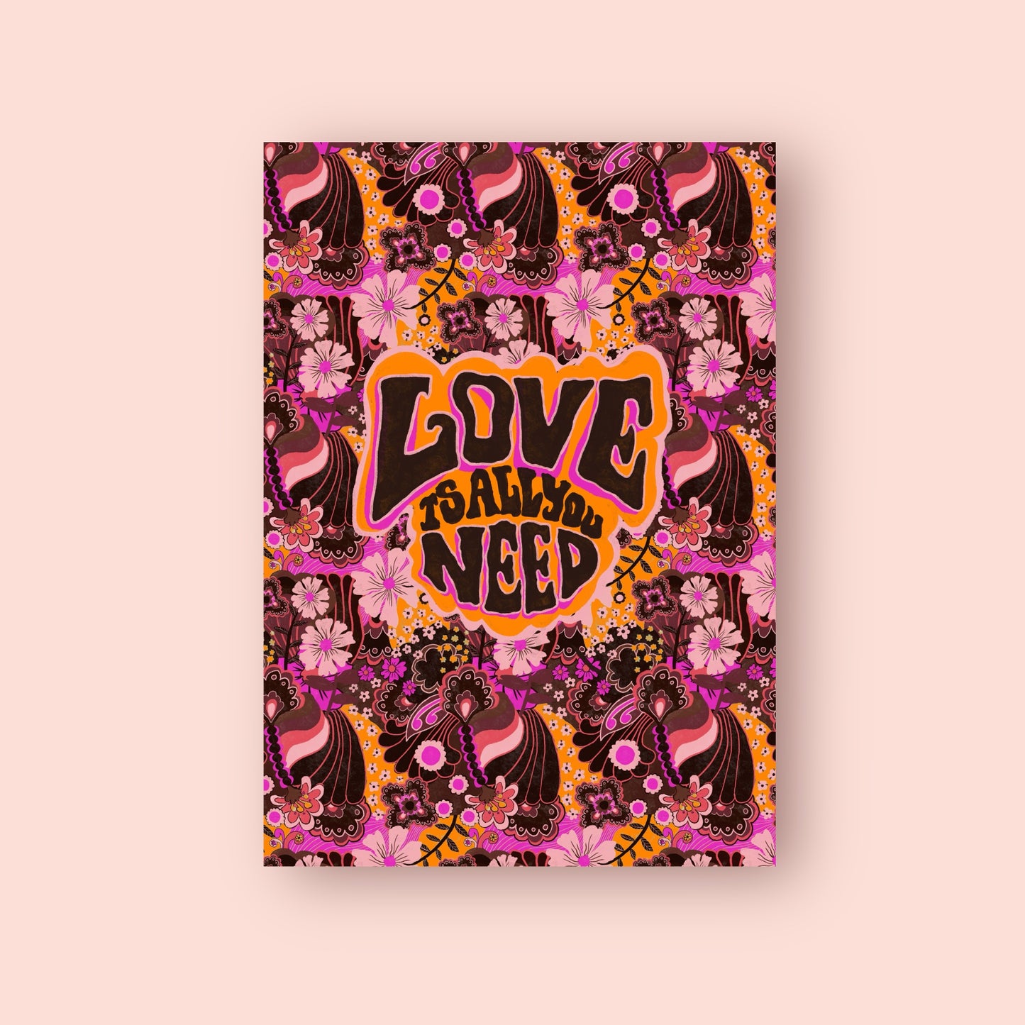 'Love is all you Need' Art Print