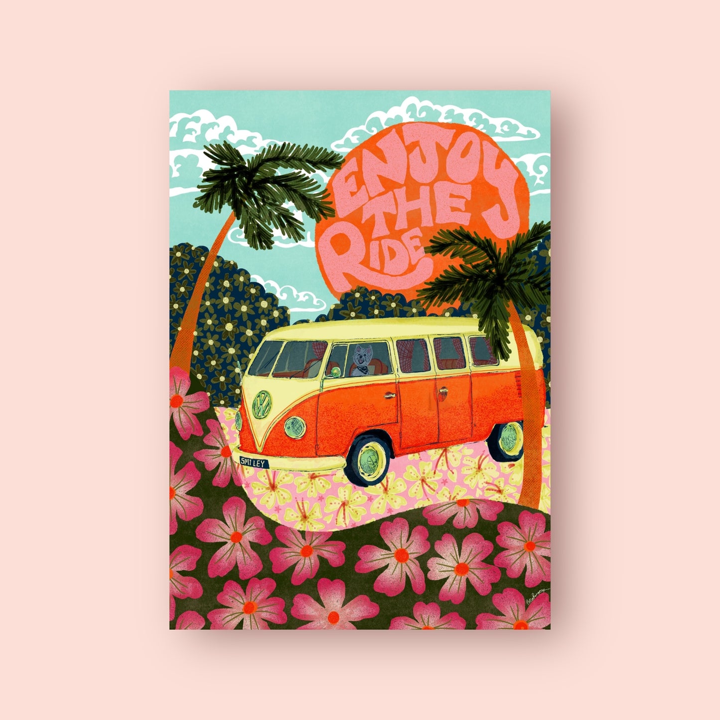 'Enjoy the Ride' Art Print