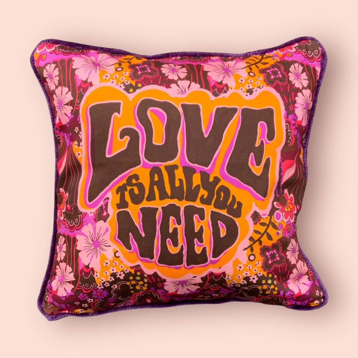 ‘Love is all you need’ Cushion Cover