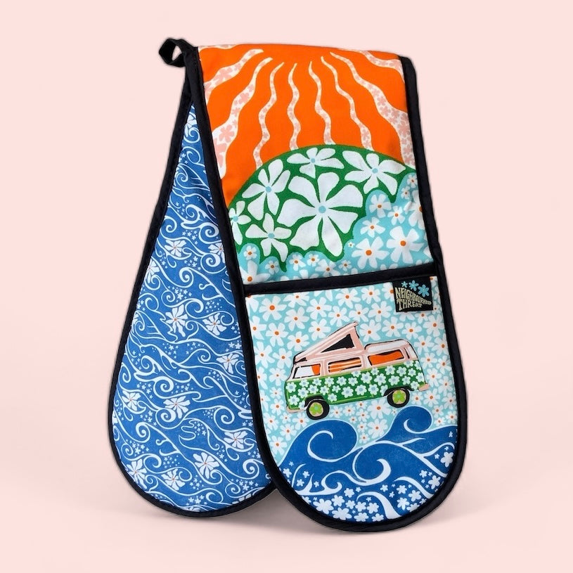 Run To The Sun Double Oven Glove
