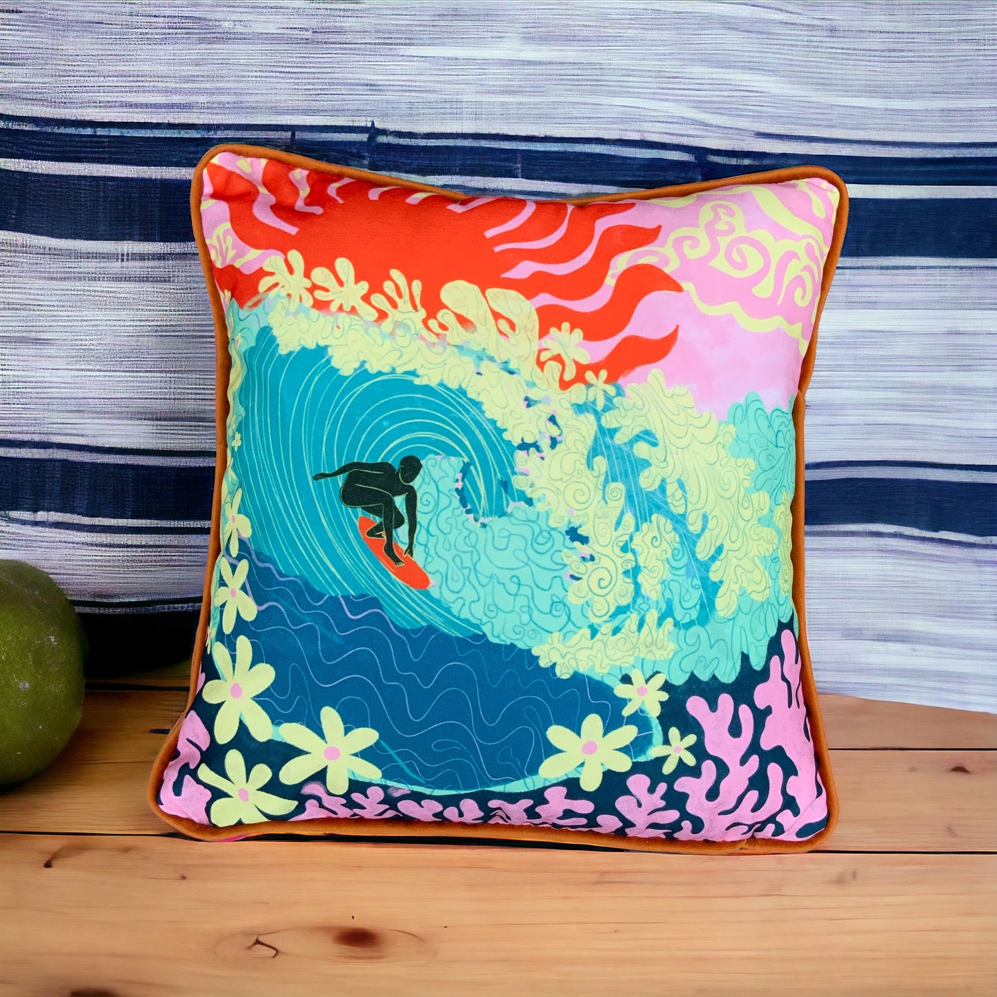 ‘The Longest Wave’ Cushion Cover