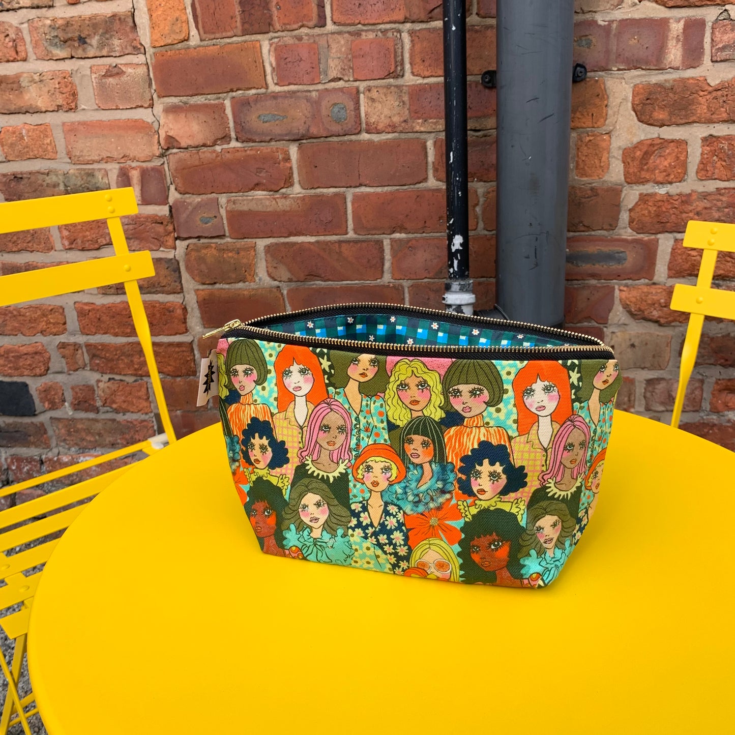 'Jackie' Zip Bag