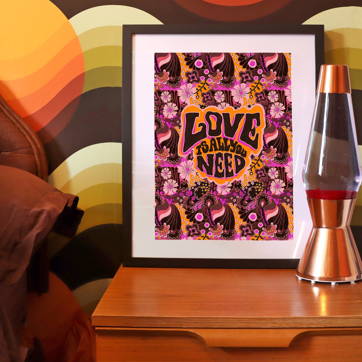 'Love is all you Need' Art Print
