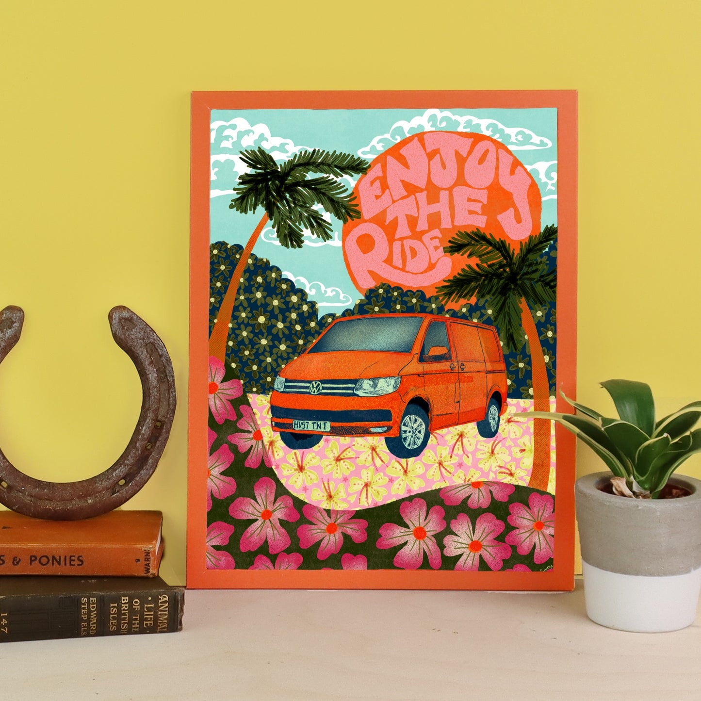 'Enjoy the Ride' Art Print