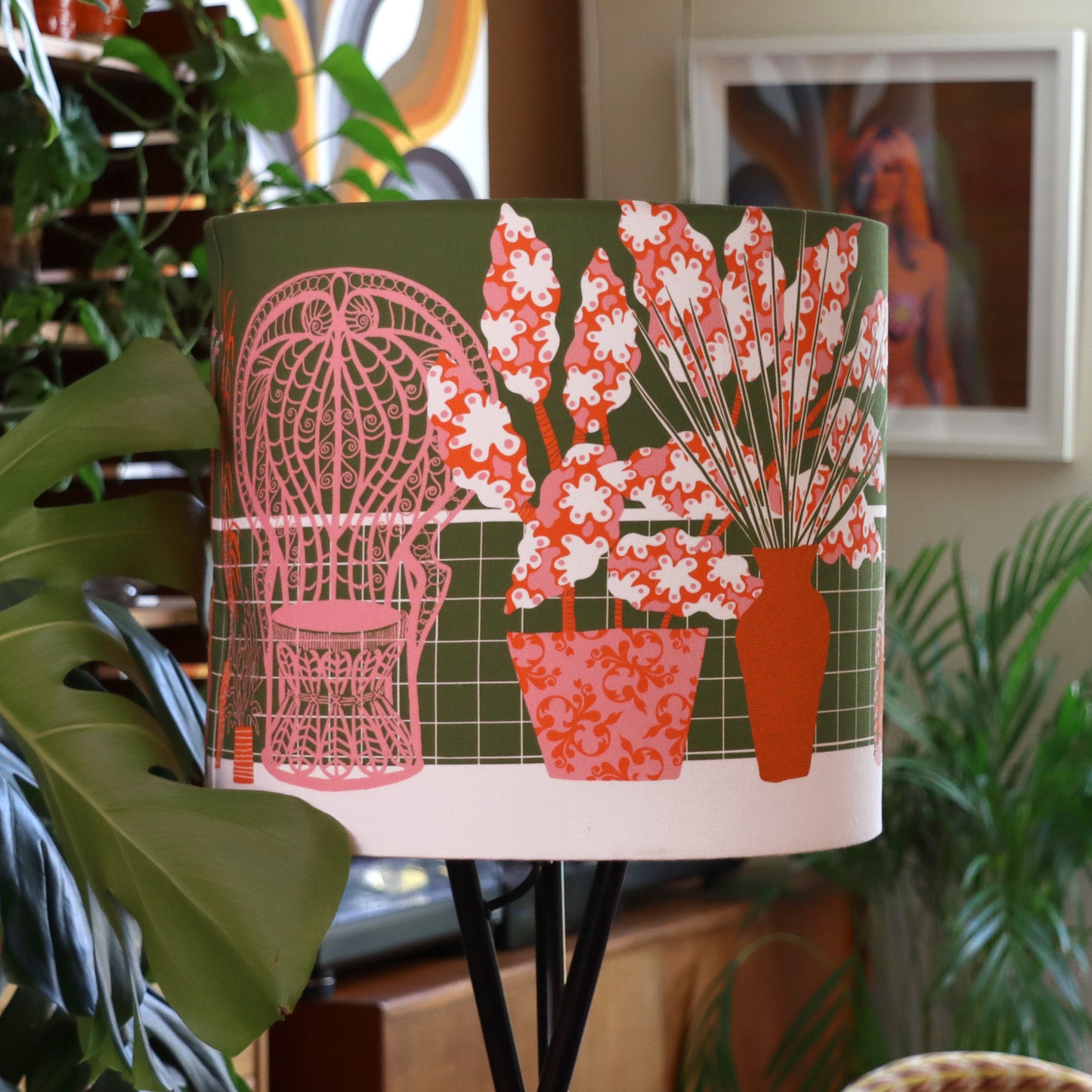 Leopards Chillin' large lampshade