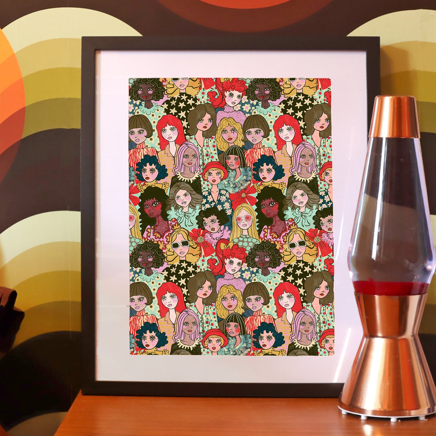 'Jackie' Art Print