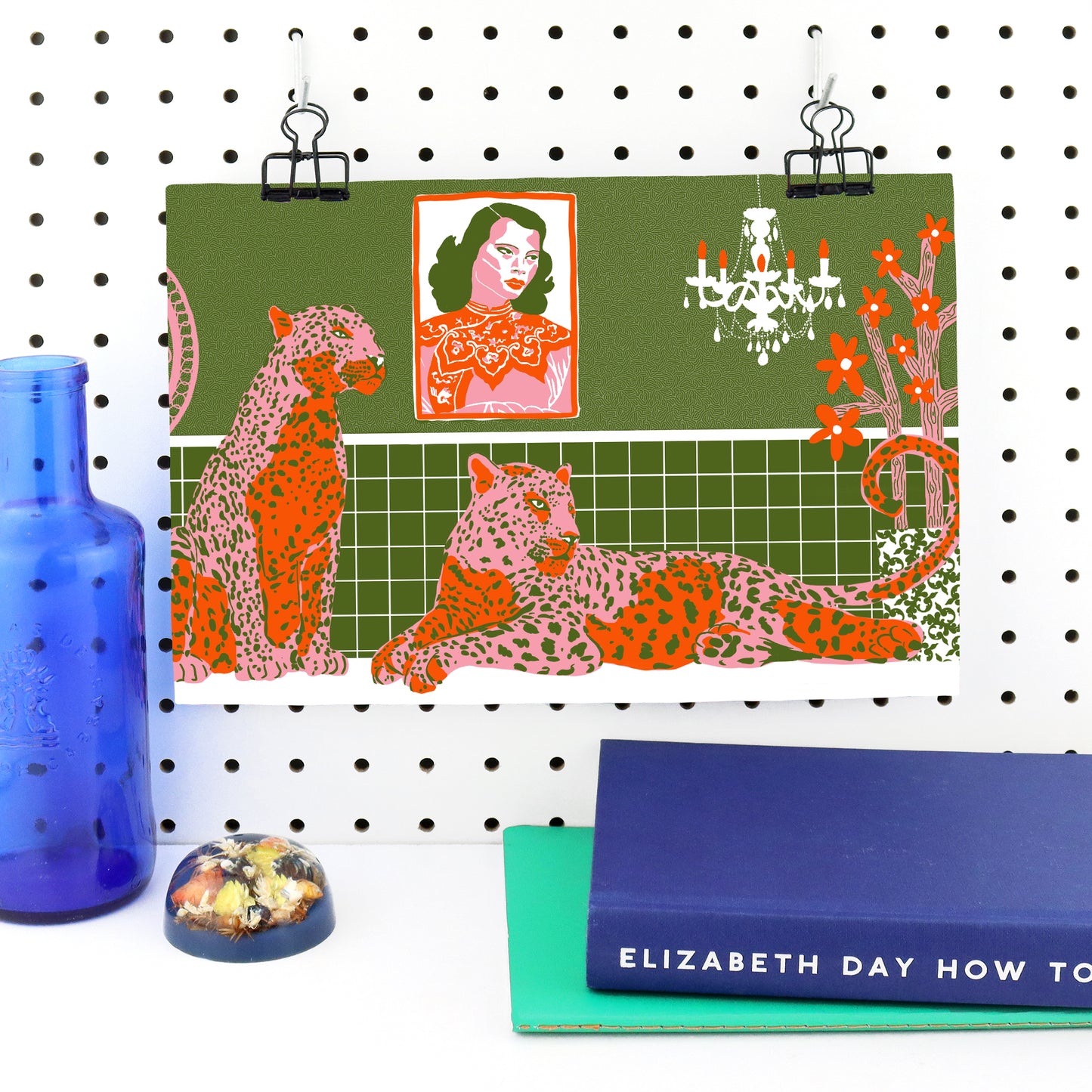 Leopards Chillin’ Print