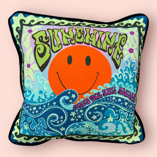 Sunshine Makes your Soul Shine Cushion Cover