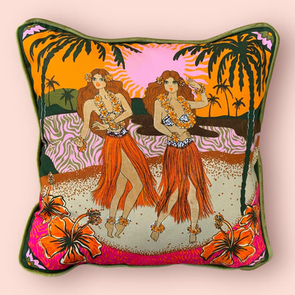 Hula Cushion Cover