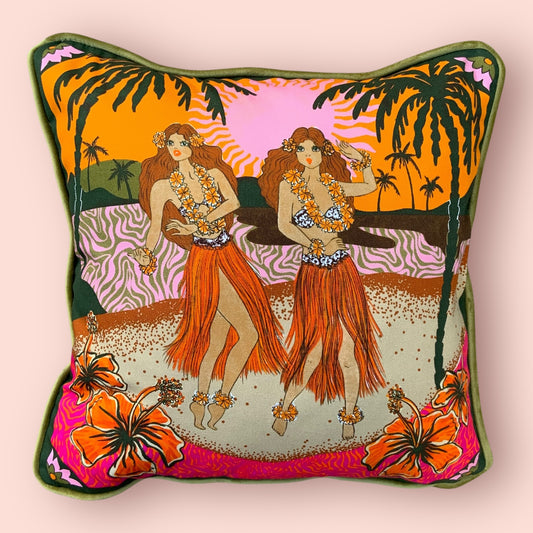 Hula Cushion Cover