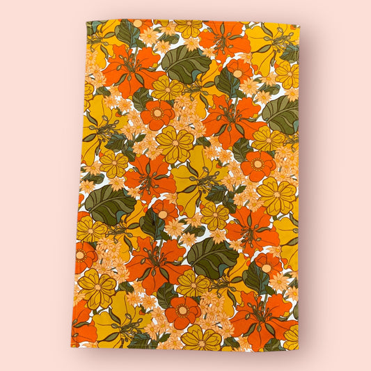 Orange Sweet Jane Tea Towel