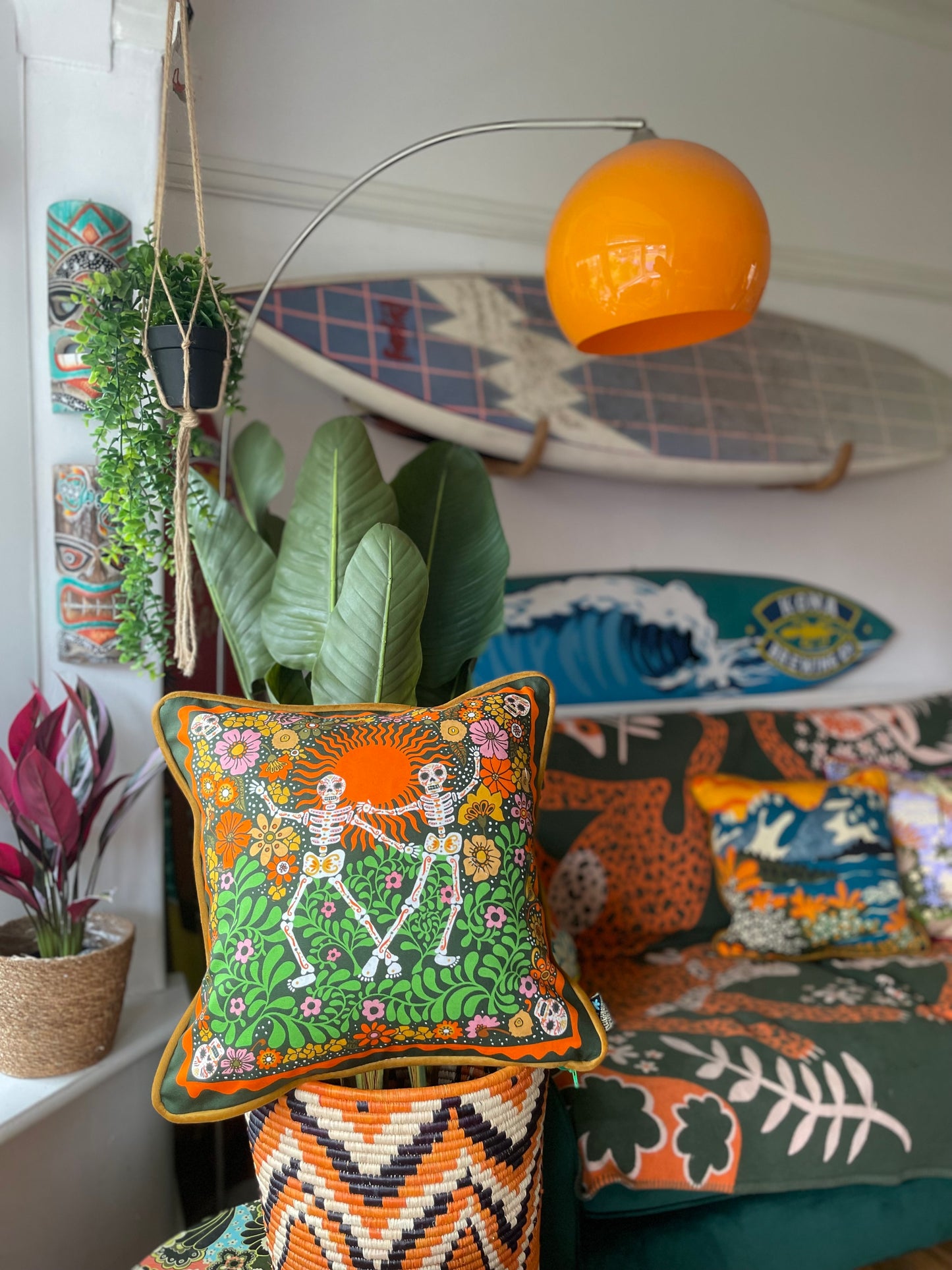 Bone Shakers Cushion Cover