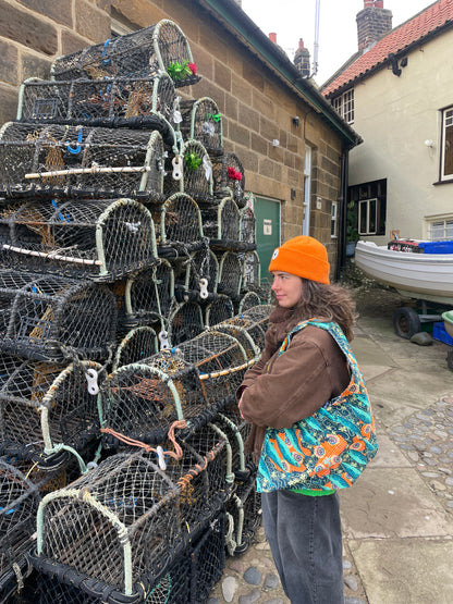 Handmade Hanky Tote Bag