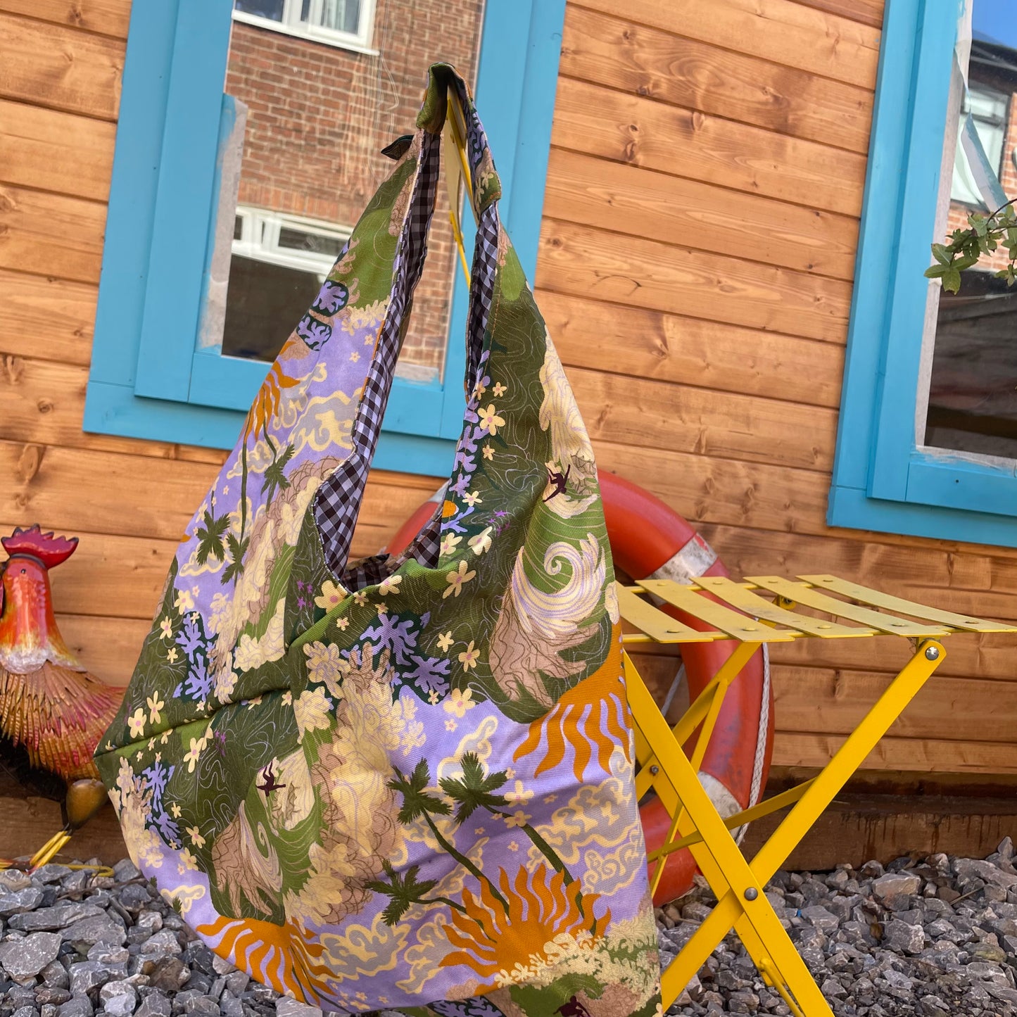 Handmade Hanky Tote Bag
