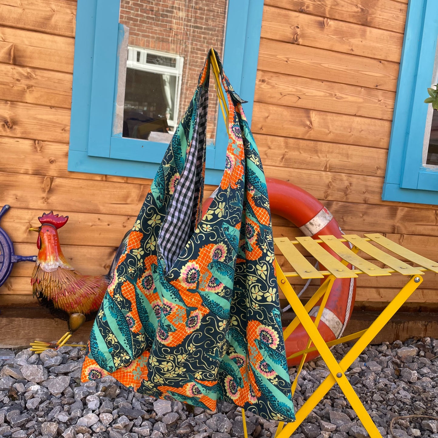 Handmade Hanky Tote Bag
