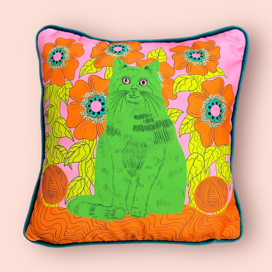 Andy The Cat Cushion