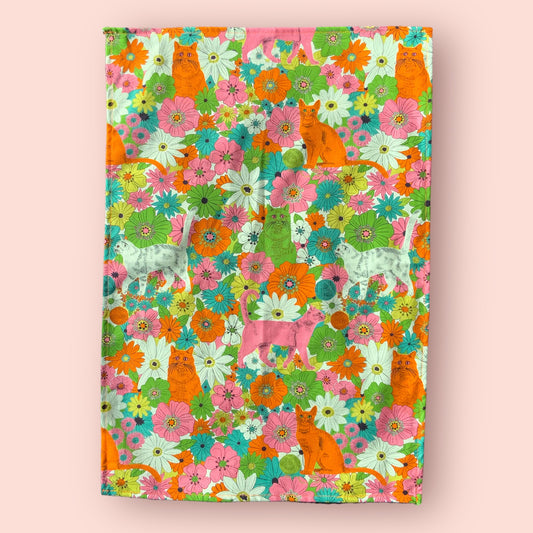 Camo Cats Tea Towel