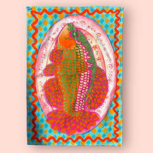 Fish Tea Towel