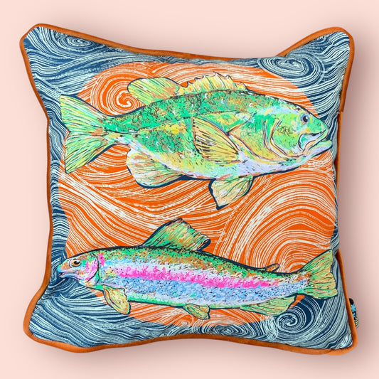 Sea Bass Cushion