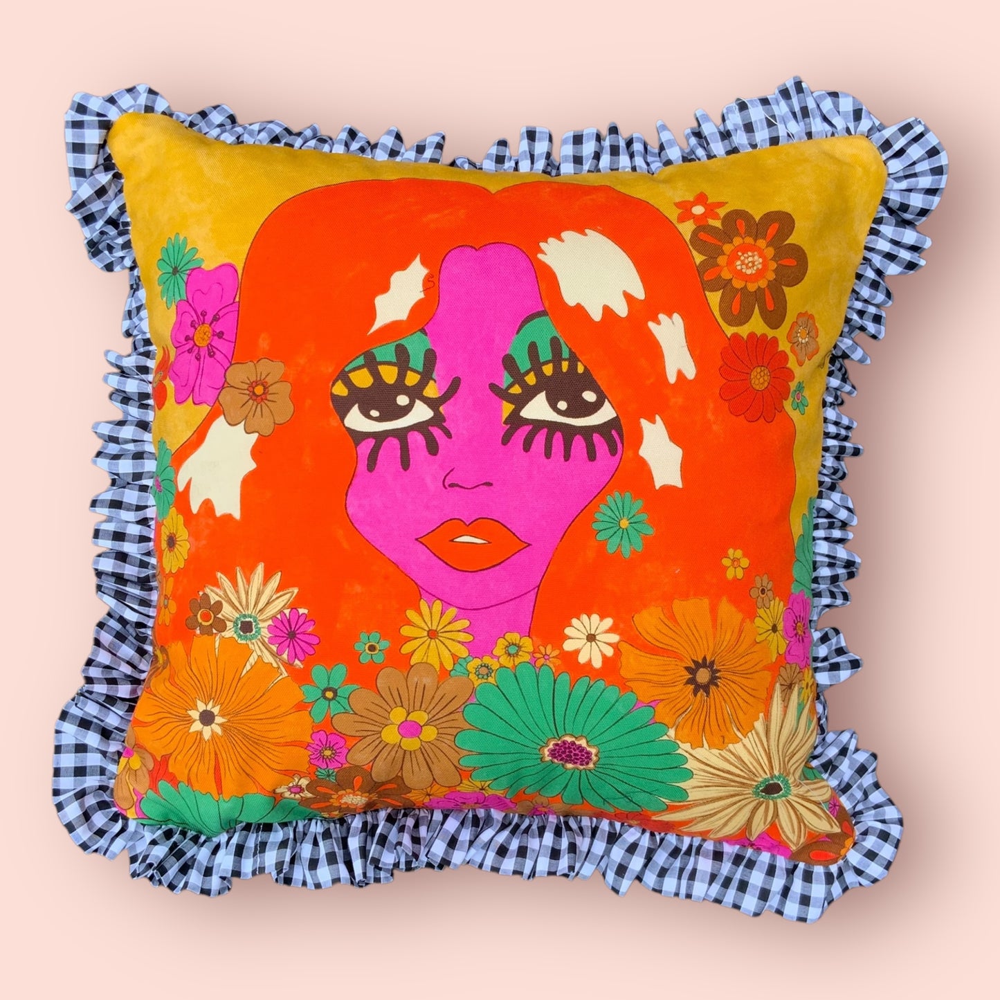 Flora Ruffle Cushion