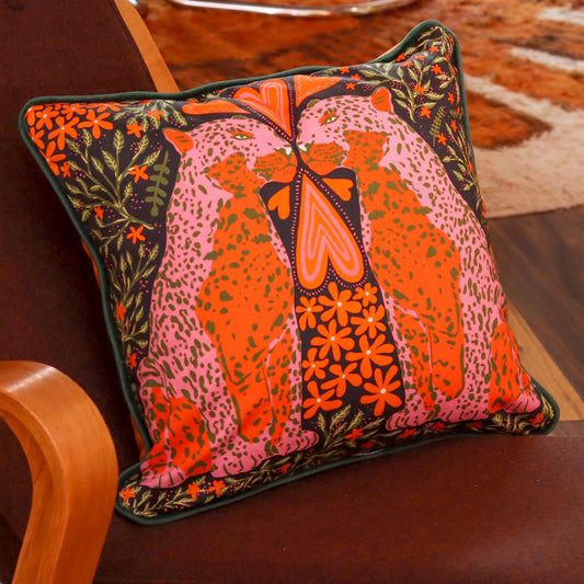 Love Leopards Cushion